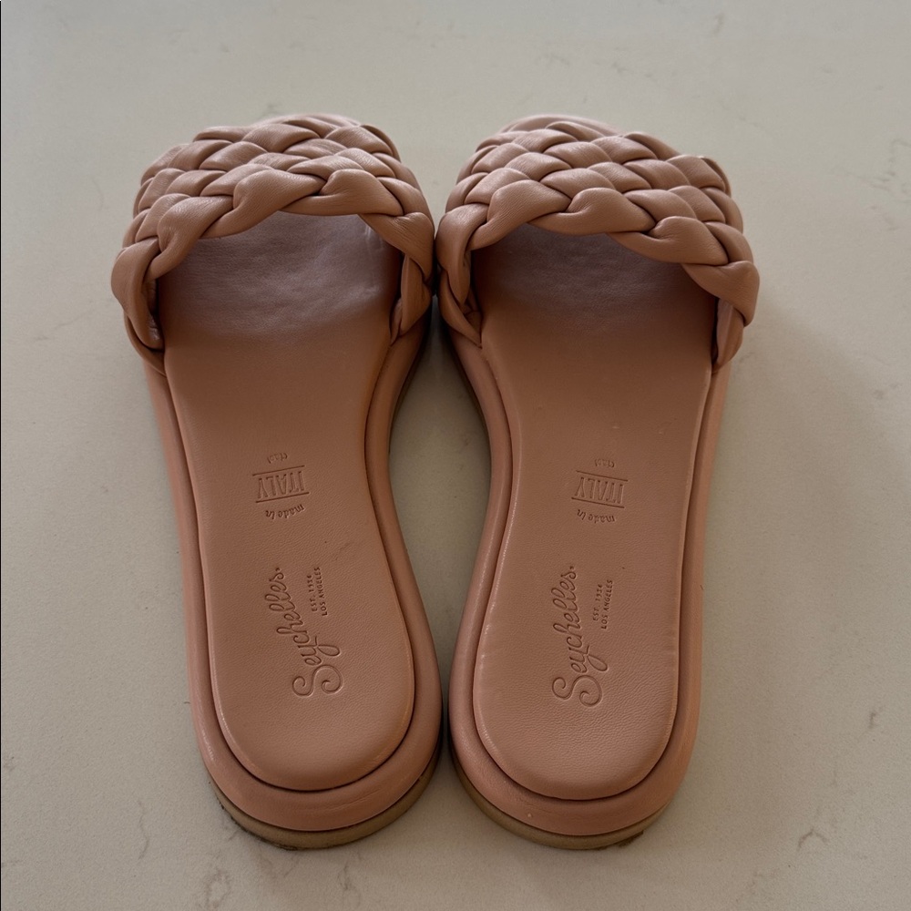 Seychelles Blush Braided Slides Size:11 ✨ - Picture 3 of 7